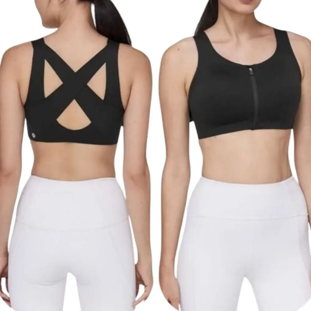 NWOT Lululemon Enlite Bra Zip Front